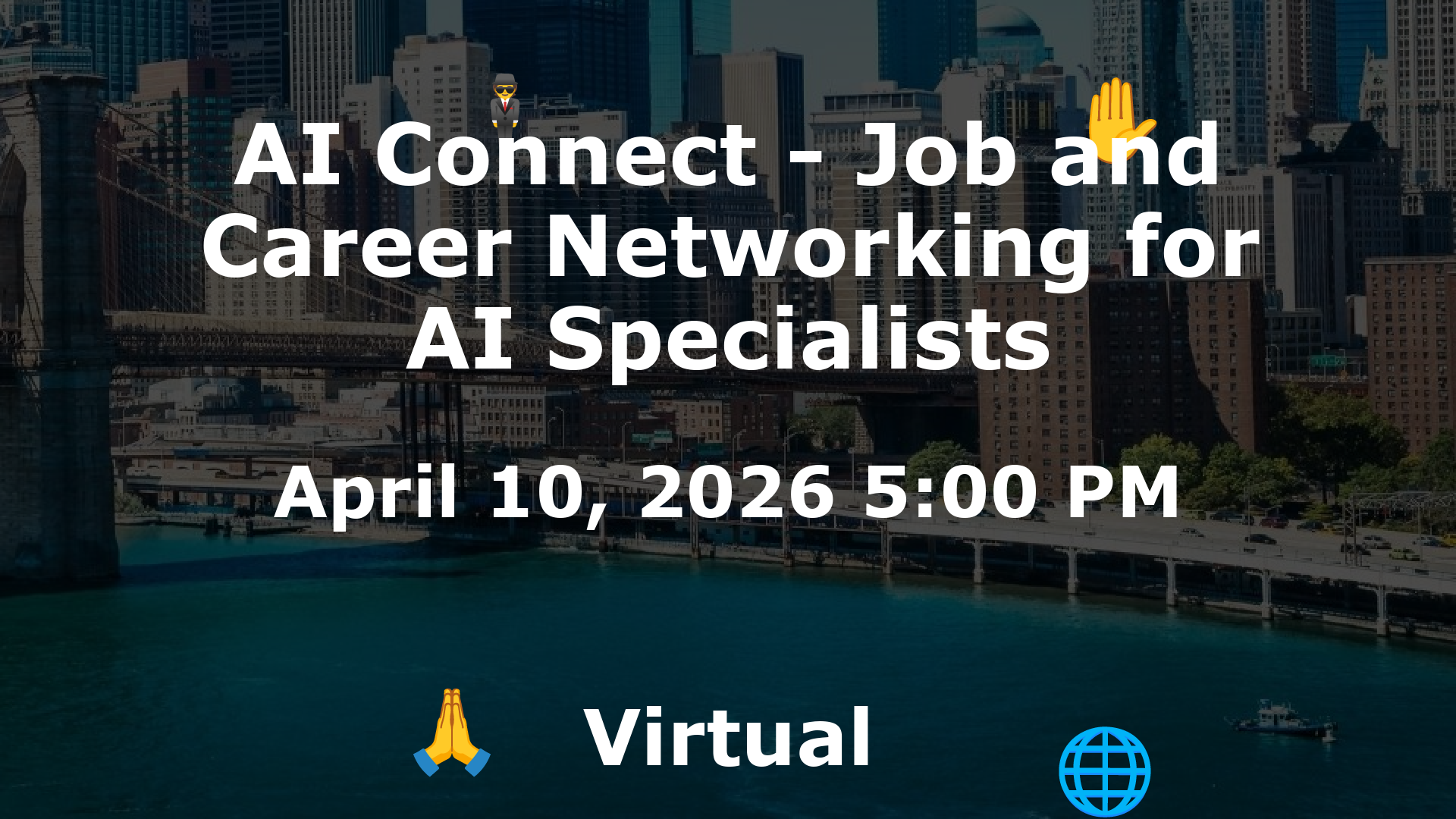 AI Connect - Job and Career Networking for AI Specialists event image